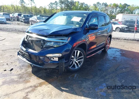 2017 Honda Pilot Touring from USA, damaged, VIN 5FNYF6H91HB035165